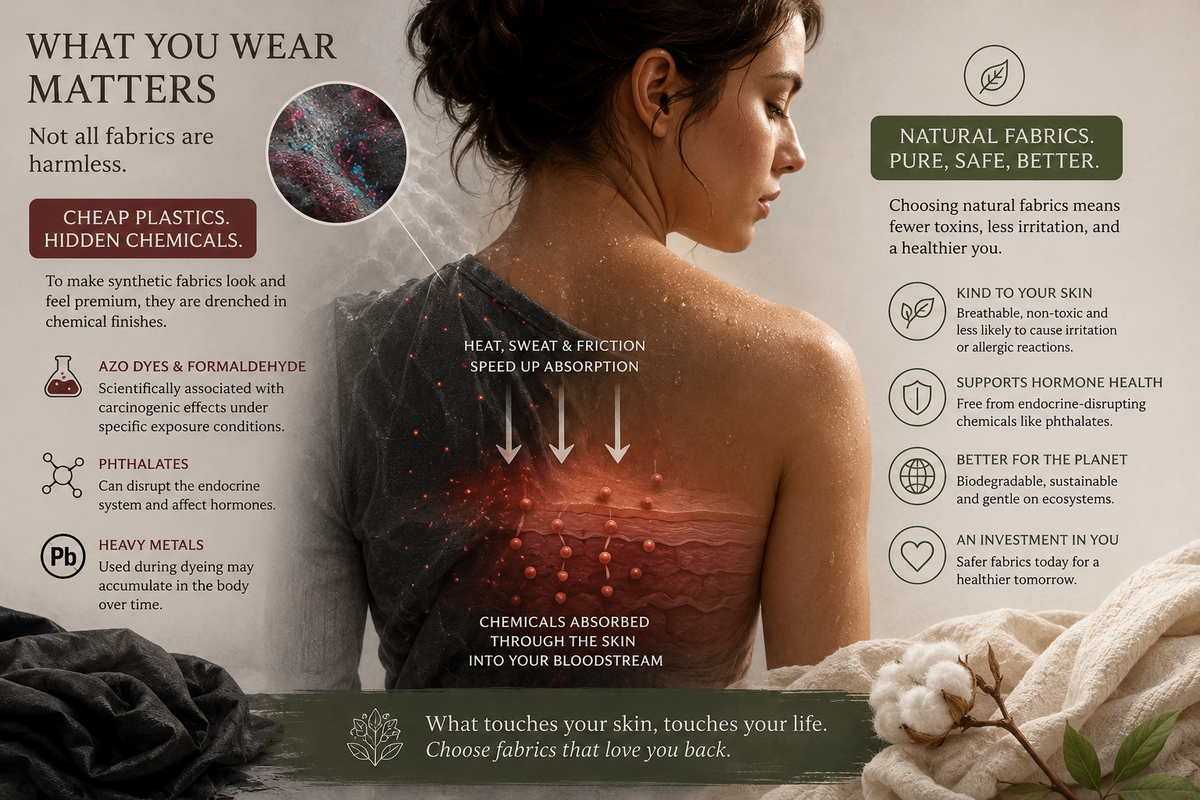 Did You Know the clothes you wear can increase your risk of Cancer?
