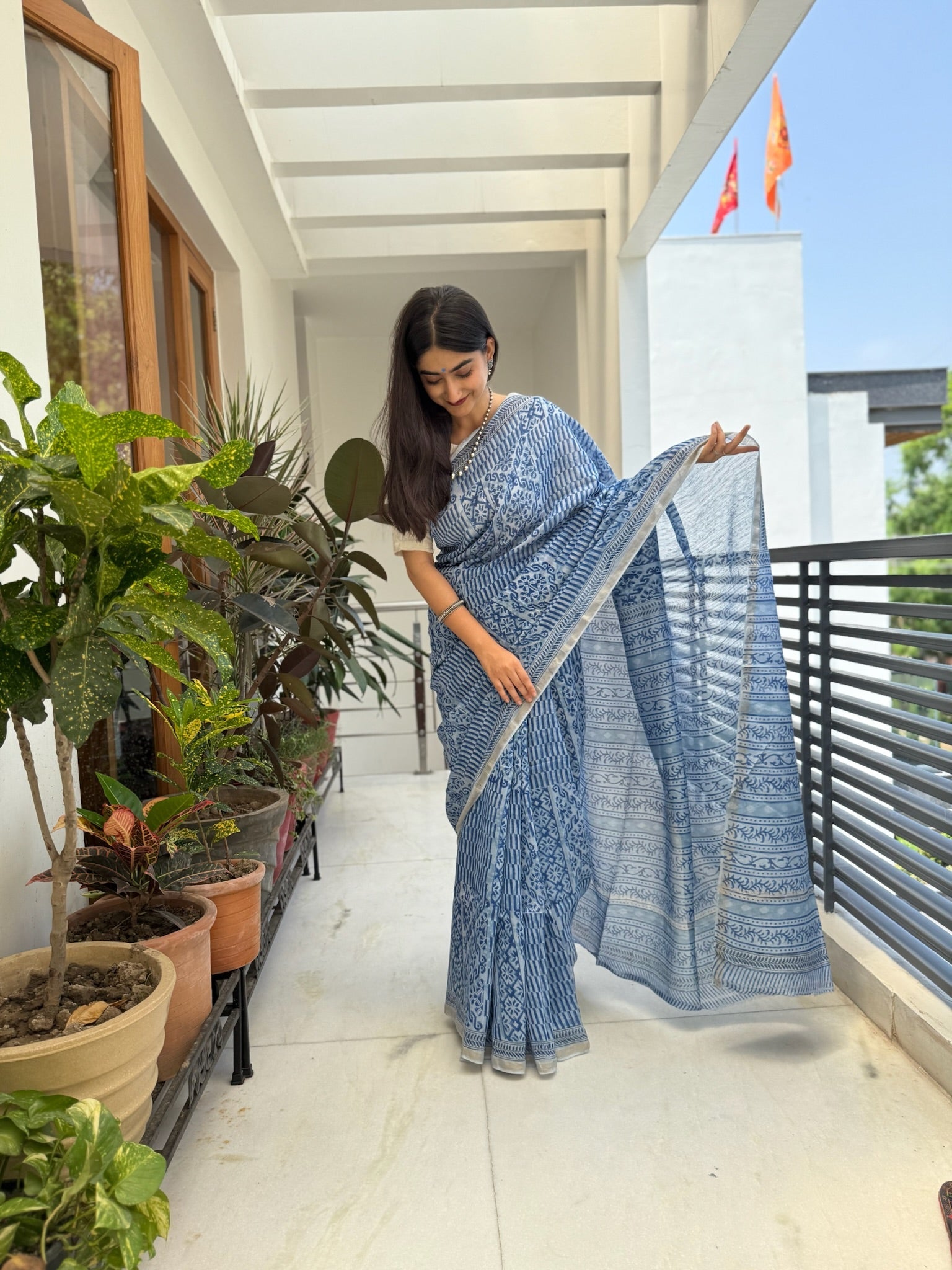 Bagru Sarees