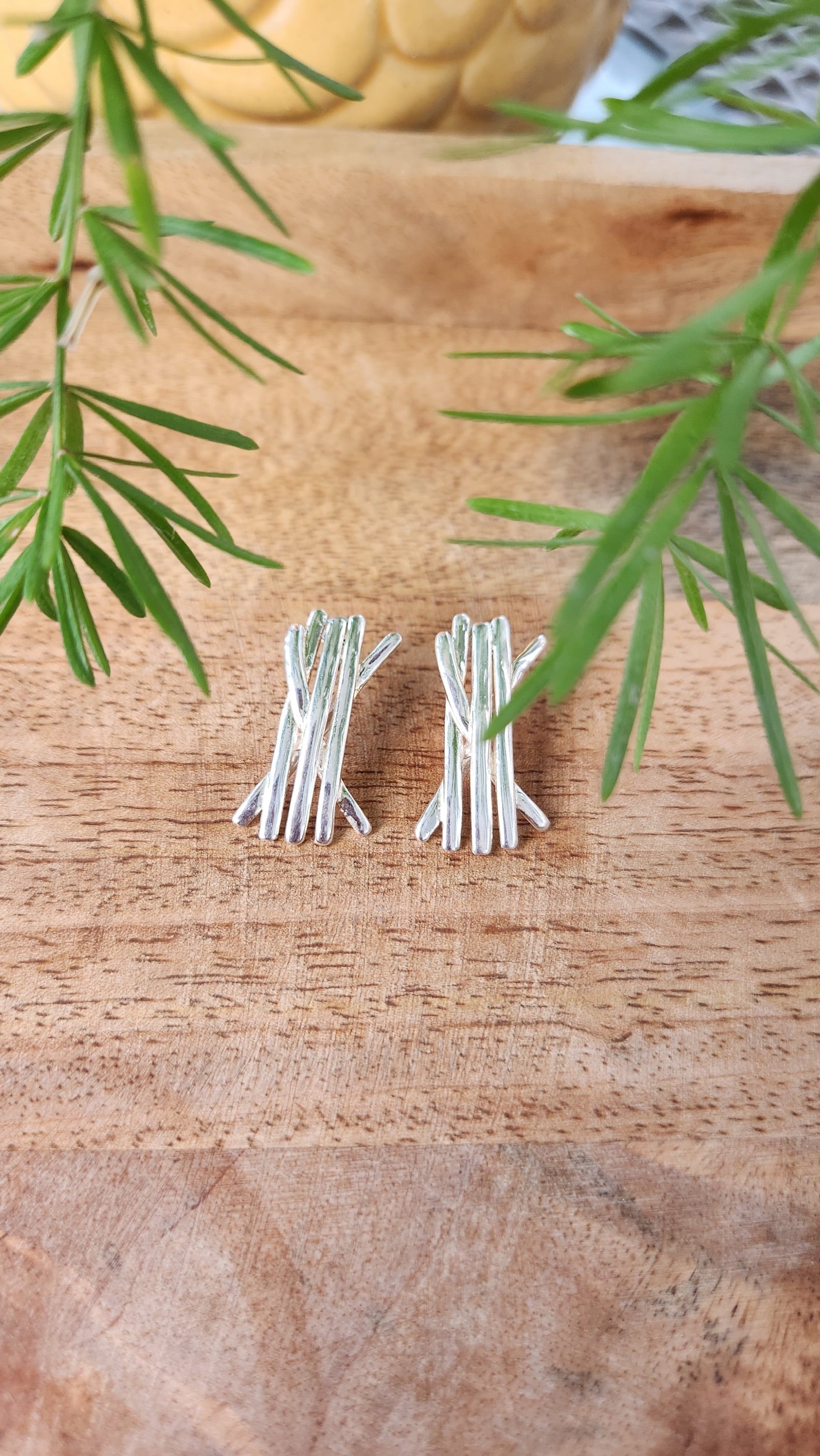 92.5 gm Pure Silver Earings