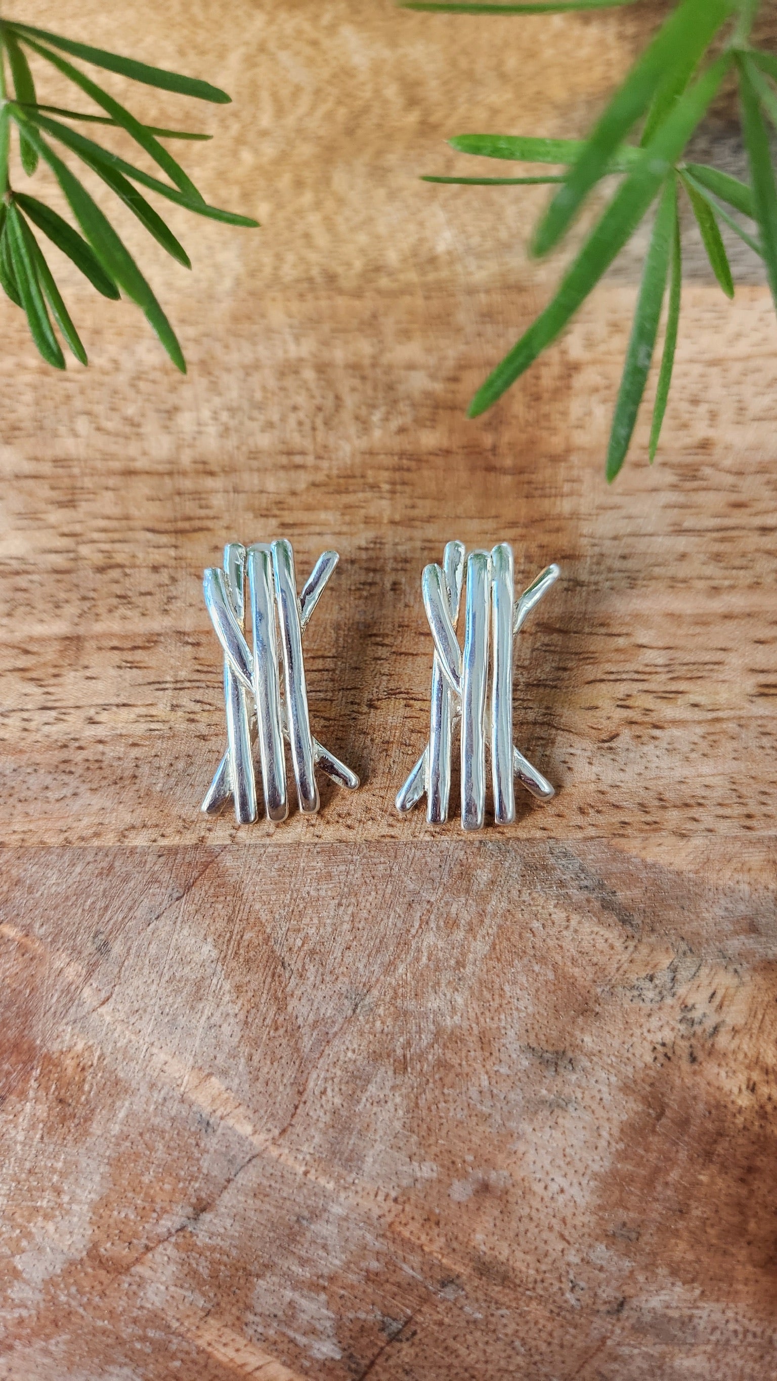 92.5 gm Pure Silver Earings