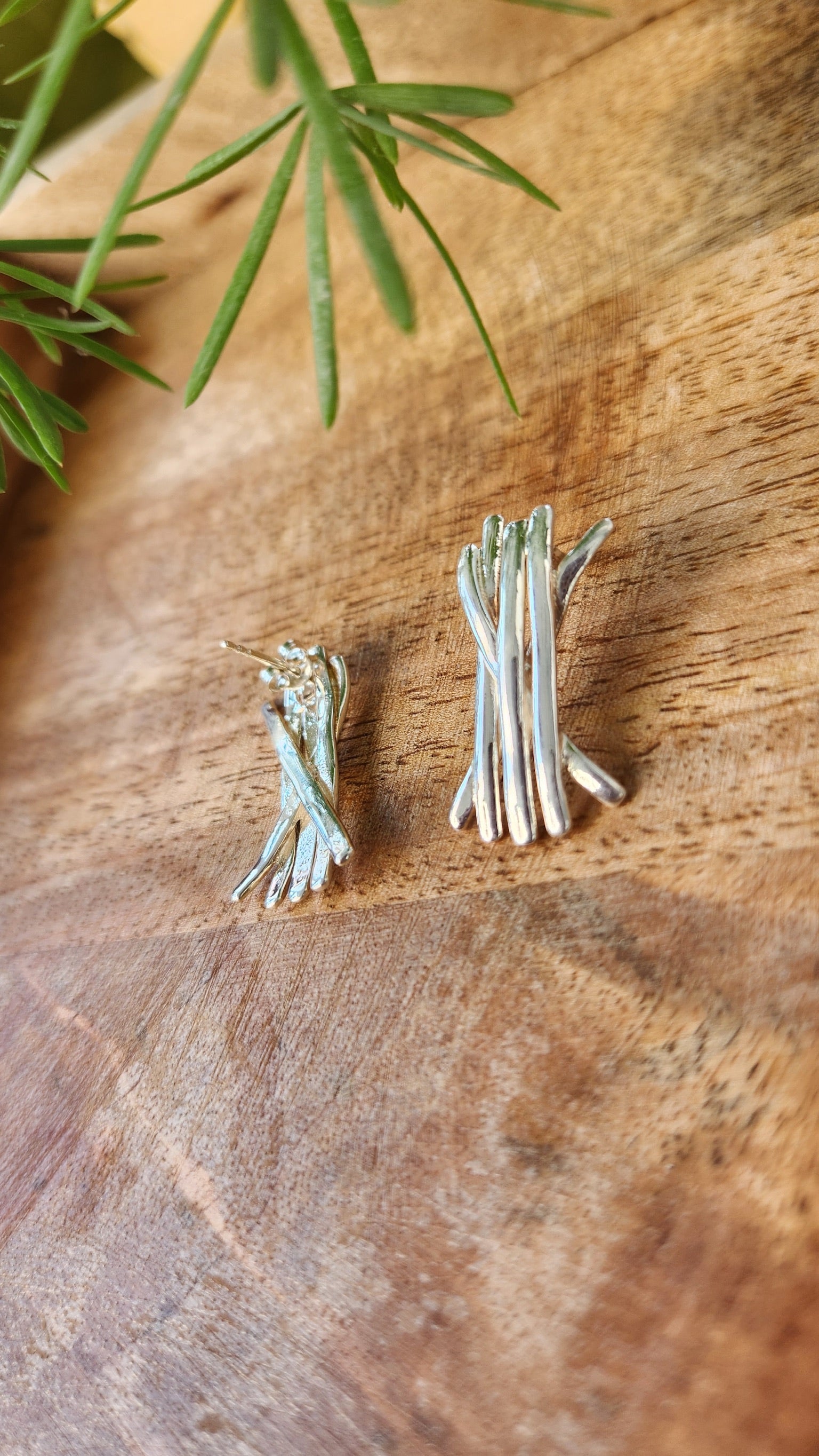 92.5 gm Pure Silver Earings