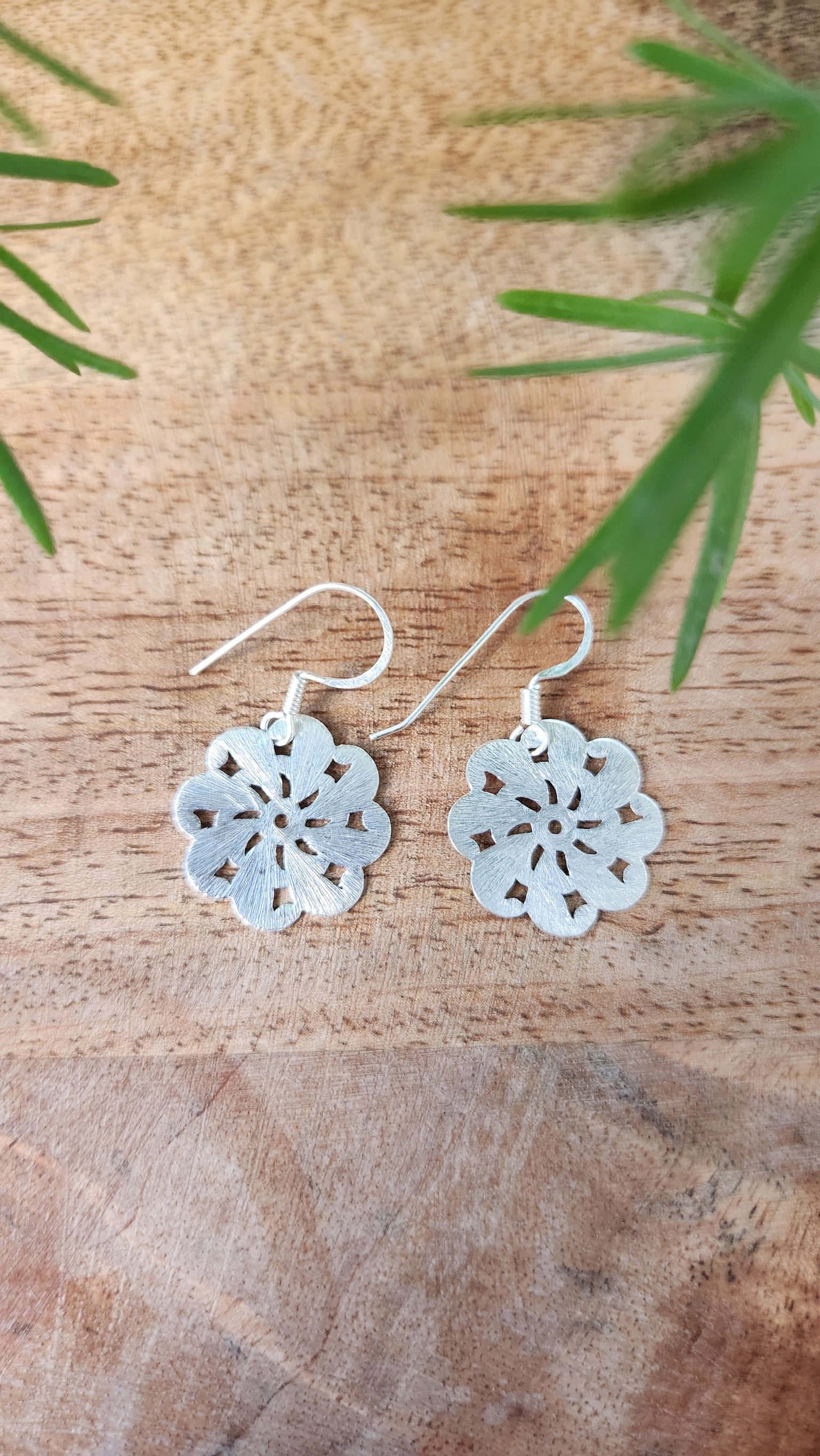 92.5 gm Pure Silver Earings