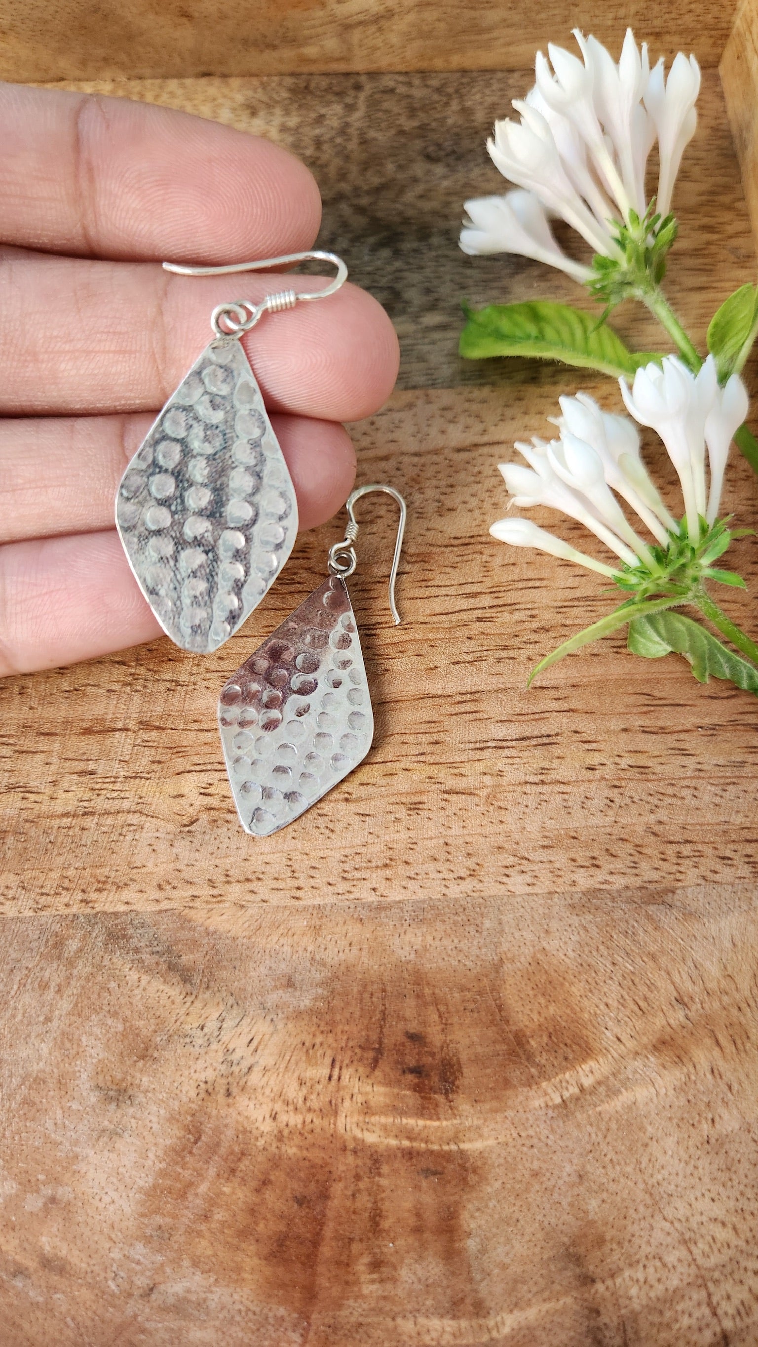 92.5 gm Pure Silver Earings