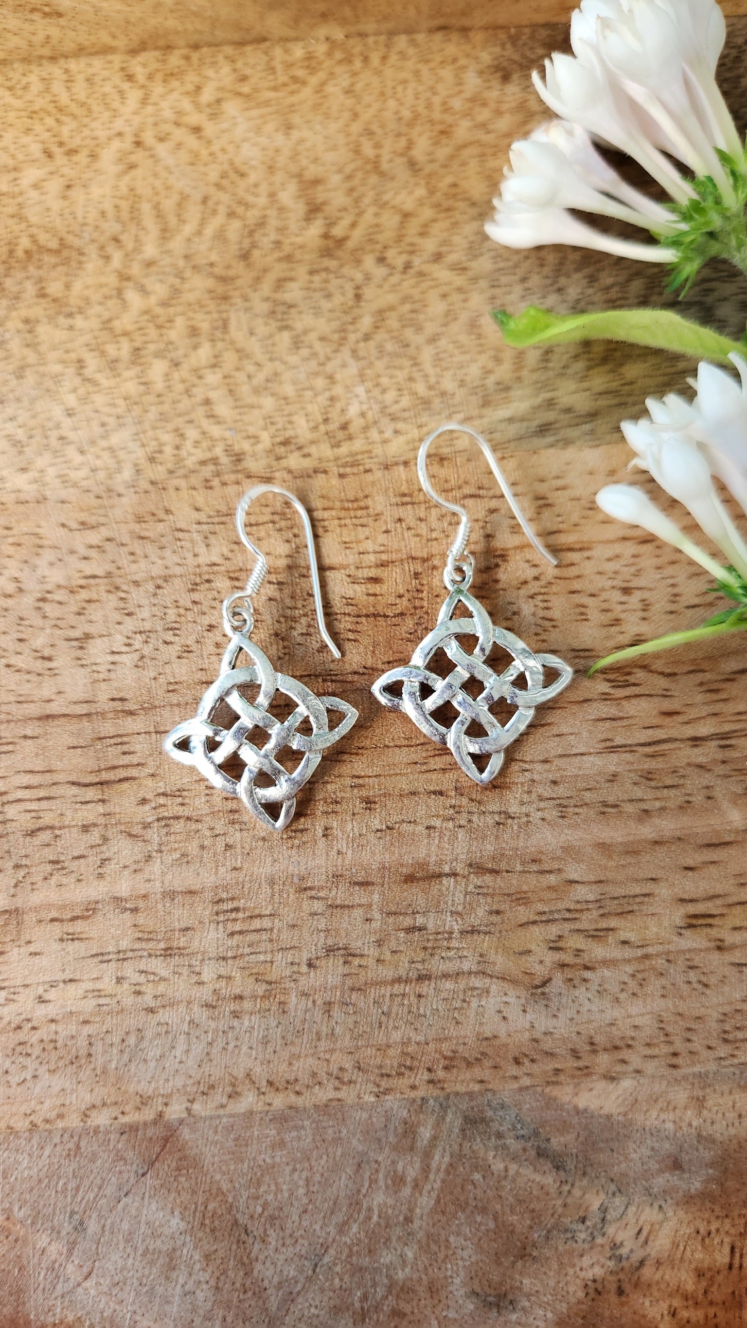 92.5 gm Pure Silver Earings