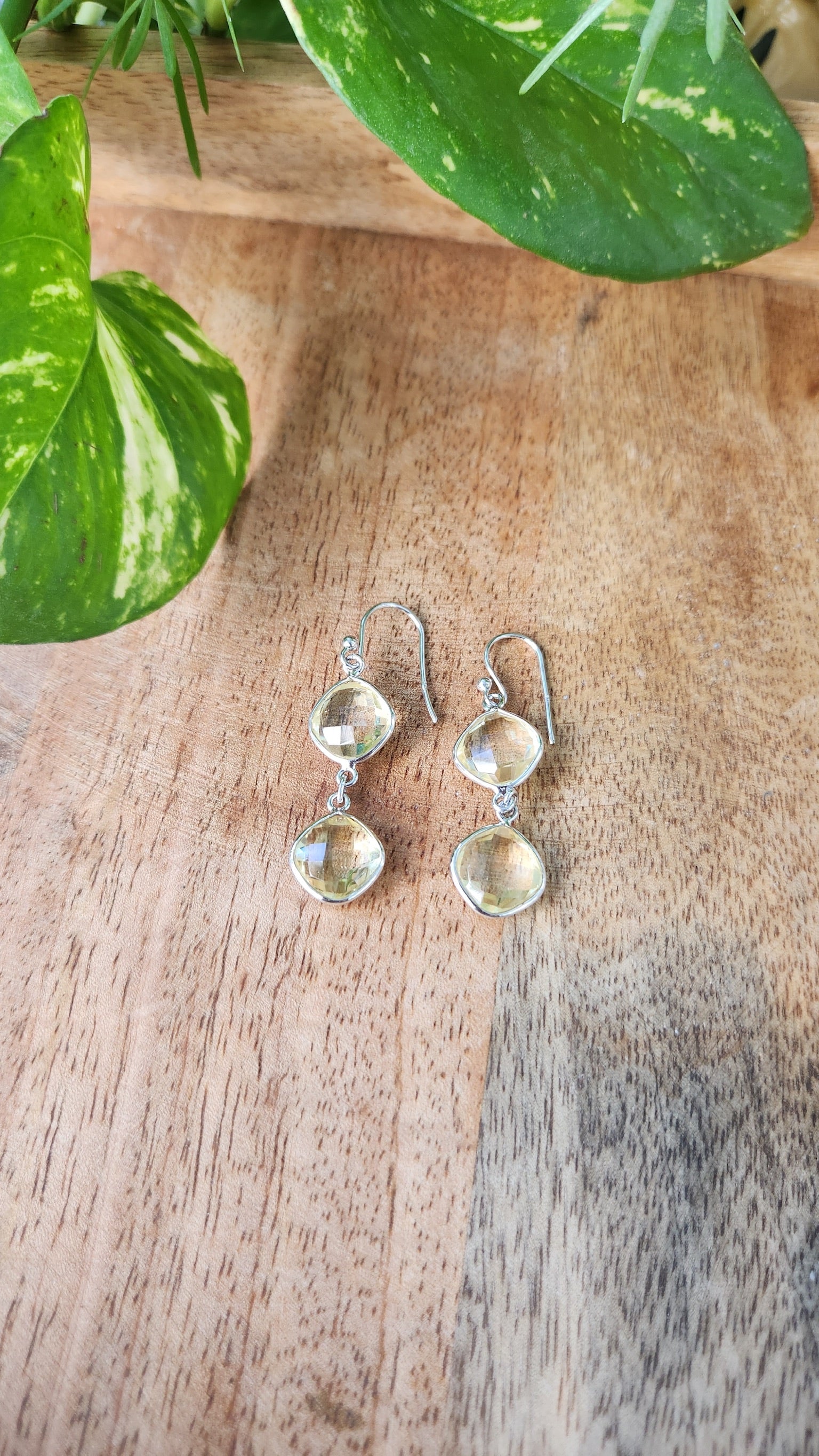 92.5 gm Pure Silver Earings