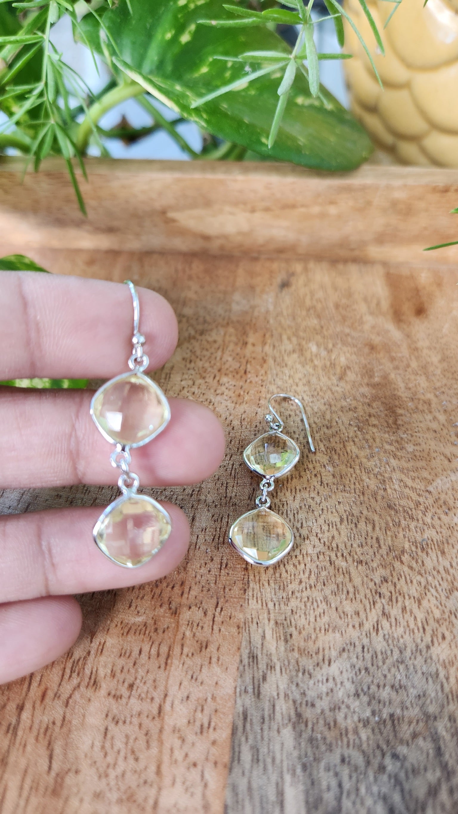 92.5 gm Pure Silver Earings