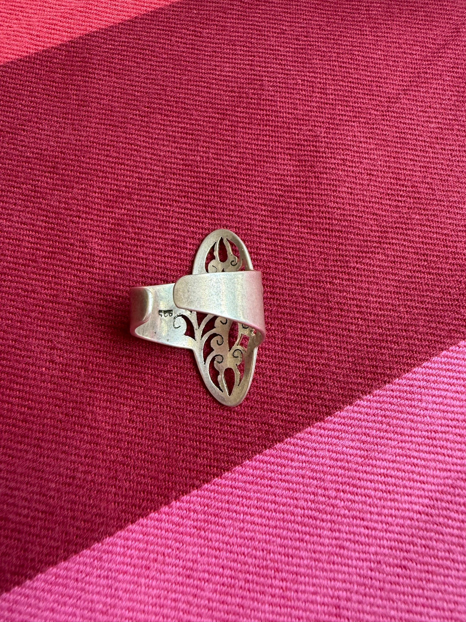 92.5 gm pure silver Ring