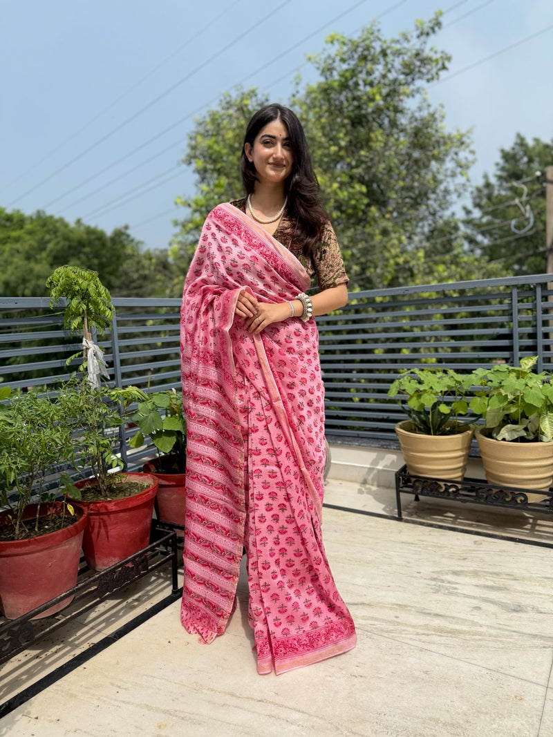 Bagru Sarees